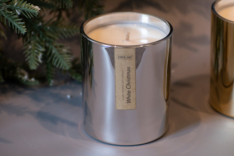 Christmas Silver Luxe Candle Large